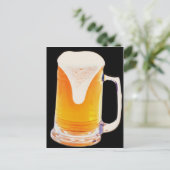Mok bier briefkaart (Staand voorkant)