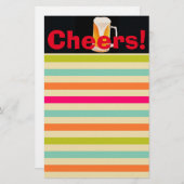 Mok bier briefpapier (Voorkant / Achterkant)