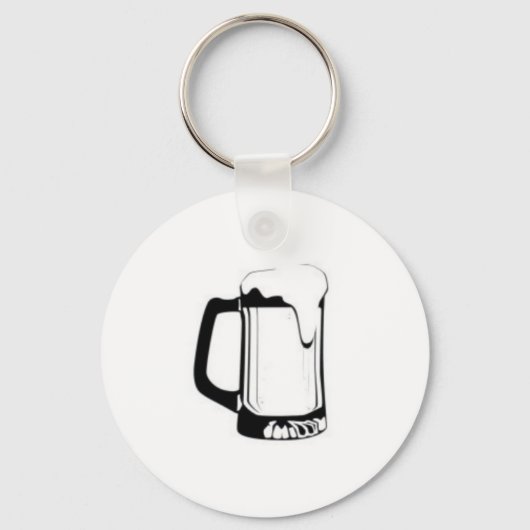 Mok bier sleutelhanger (Voorkant)
