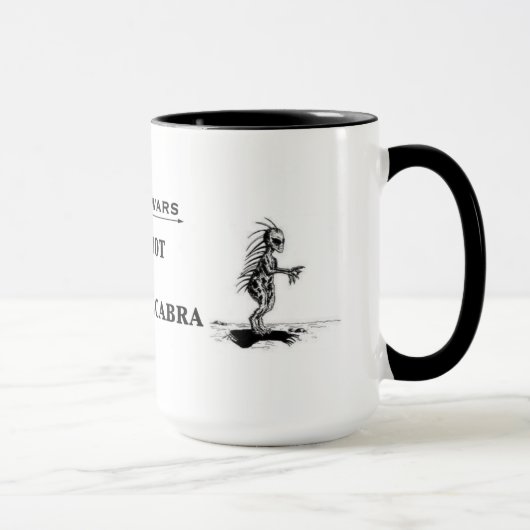mok "Bigfoot vs. El Chupacabra" (Rechts)