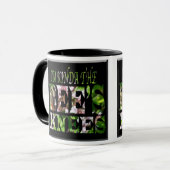 Mok bij bijen 11 oz Ringer (Voorkant links)