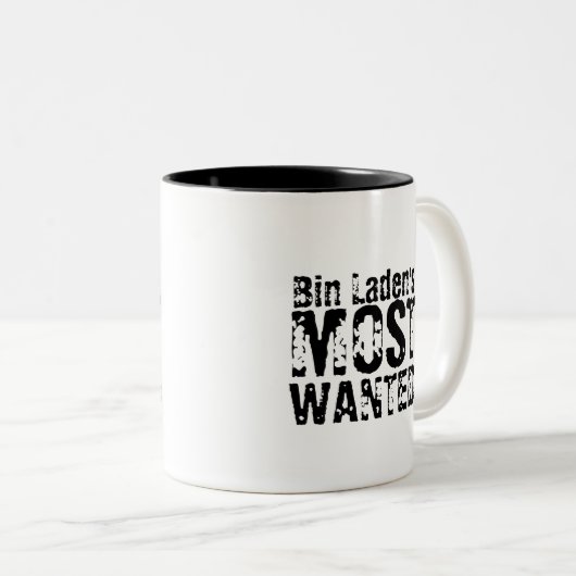 mok "Bin Laden's MEST WANTED" (Voorkant rechts)