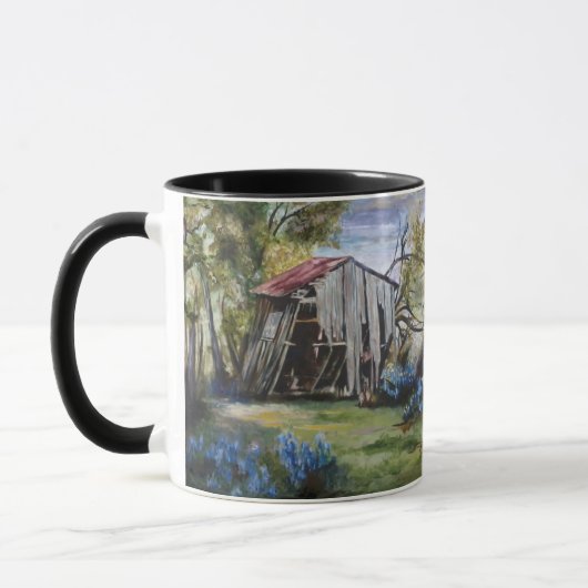 Mok Blauwbijenkast (Links)