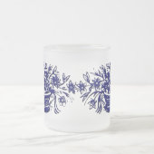 Mok blauwe en witte ventilator (Center)