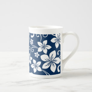 Mok BLAUWE HAWAII (NAVY) BONE CHINA