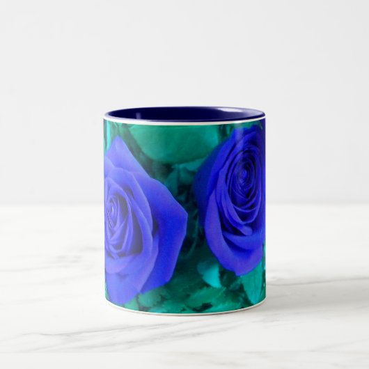 Mok blauwe Rozen (Center)