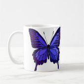 Mok blauwe vlinder (Links)