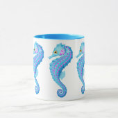 Mok blauwe zeehondenkoffie (Midden)