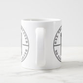 mok "BLESSED RECOIL" Jumbo 20oz (Achterkant)