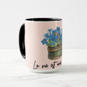 Mok Bloemenkeramiek (Voorkant links)