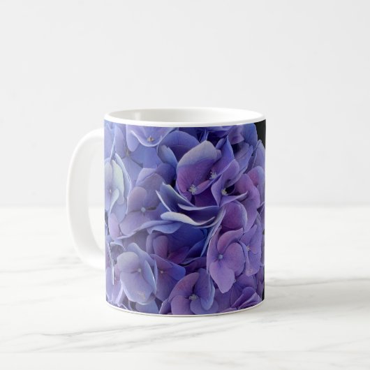 Mok Blue Hydrangea (Voorkant links)