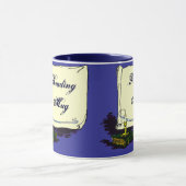 Mok  boek lezen met kaars (Midden)