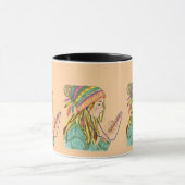 Mok Boho Pet Girl (Midden)