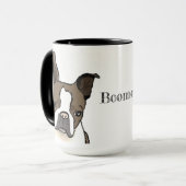  Mok Boston Terrier (Voorkant links)