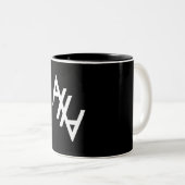 Mok boven de litionistische koffie (Voorkant rechts)