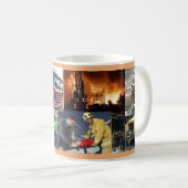 Mok: brandweerlieden en het EMT Koffiemok (Voorkant rechts)