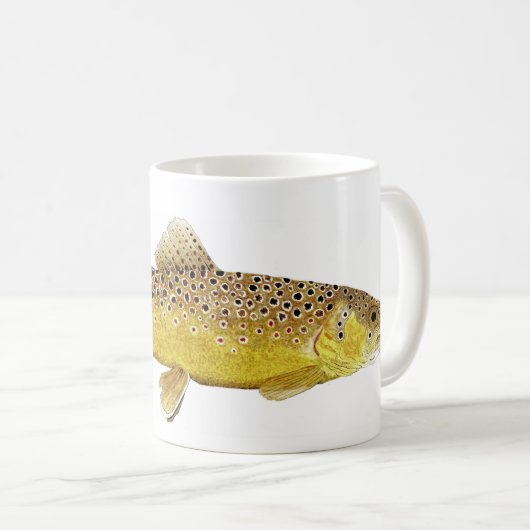 Mok bruine forel (Voorkant rechts)