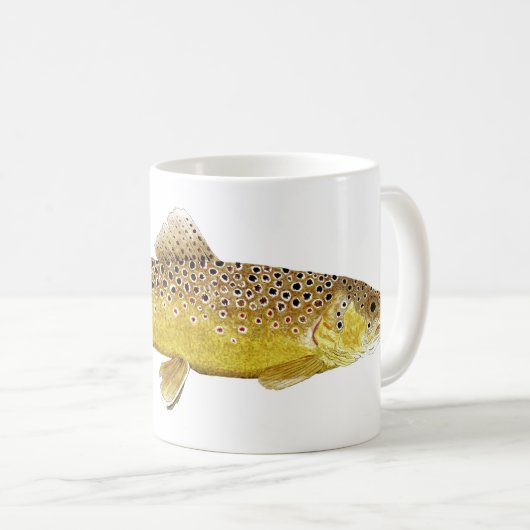 Mok bruine forel (Voorkant rechts)