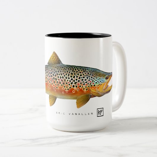 Mok bruine forel (Voorkant rechts)