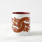 Mok bruine verdraaide doxies (Midden)