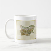 Mok Bulgarije vlag + kaart (Links)