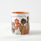 Mok cadeau internationale vrouwendag (Midden)