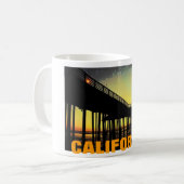 Mok Californië (Pier) - Gepersonaliseerd (Voorkant links)