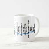 Mok Camino de Santiago Coffee (Voorkant rechts)