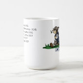 Mok Camino Pilgrim Coffee met lijst van Caminos (Center)