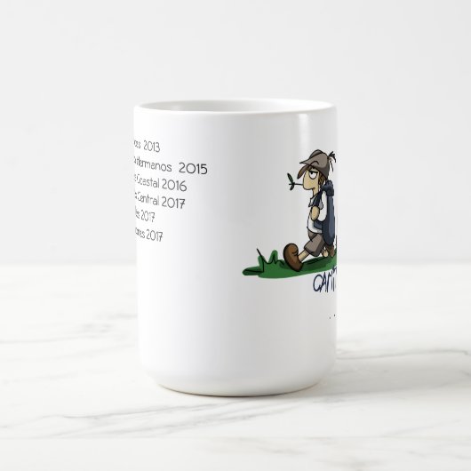 Mok Camino Pilgrim Coffee met lijst van Caminos (Center)