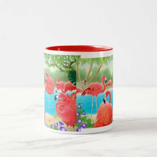 Mok Caribische roze flamingo (Center)