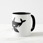 mok cartoon walvis (Voorkant rechts)