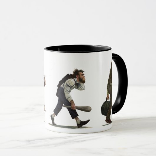 Mok Cavemen (Voorkant rechts)