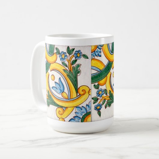 Mok ceramica Caltagirone (Voorkant links)