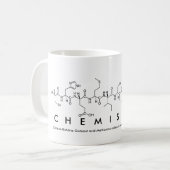 Mok chemisch peptidewoord (Voorkant links)