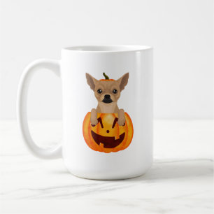 Mok Chihuahua Pumpkin Coffee