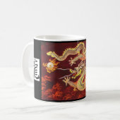 Mok Chinese rode draak (Voorkant links)