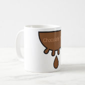 Mok chocolade-melk (Voorkant links)