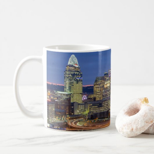 Mok Cincinnati Skyline (Met donut)