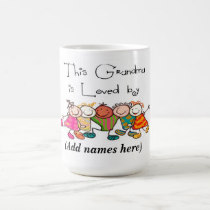 Mok/citaat "Oma is geliefd bij" Koffiemok