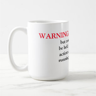 Mok/Citaat "Waarschuwing" Koffiemok