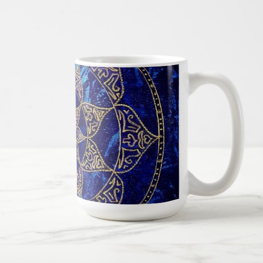 Mok Cosmic Blue Lotus Mandala (Rechts)