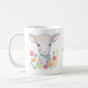 Mok Cute Lamb Sheep Christelijke Cadeaugrootte Mok