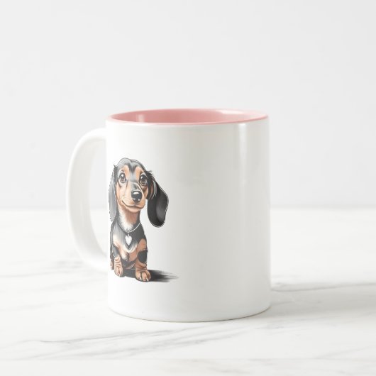 Mok Dachshund (Voorkant links)