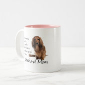 Mok Dachshund Mam (Voorkant links)