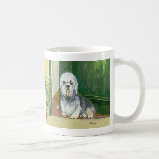 Mok: Dandie Dinmont Terrier Koffiemok (Rechts)