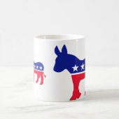 Mok Democraat Red, White en Blue DONKEY (Center)