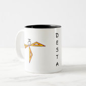 Mok "Desta Coffee" (Voorkant links)
