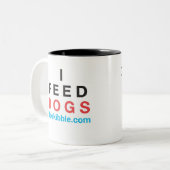 mok "Diervoeding" (Voorkant links)