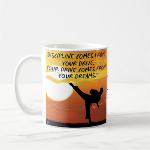 mok "Discipline" koffie